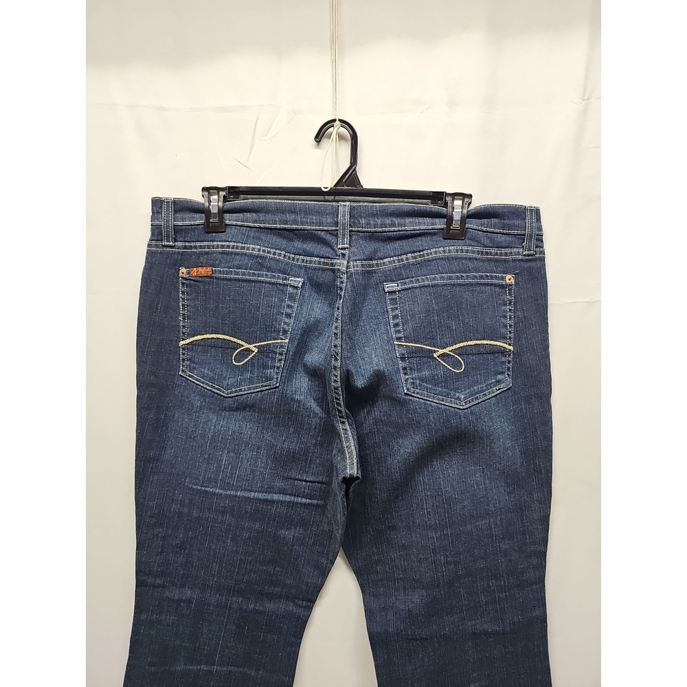 Jordache Women's Blue Vintage Classic Bootcut Denim Jeans Size 18s‎ 40X30.5 - Picture 12 of 14